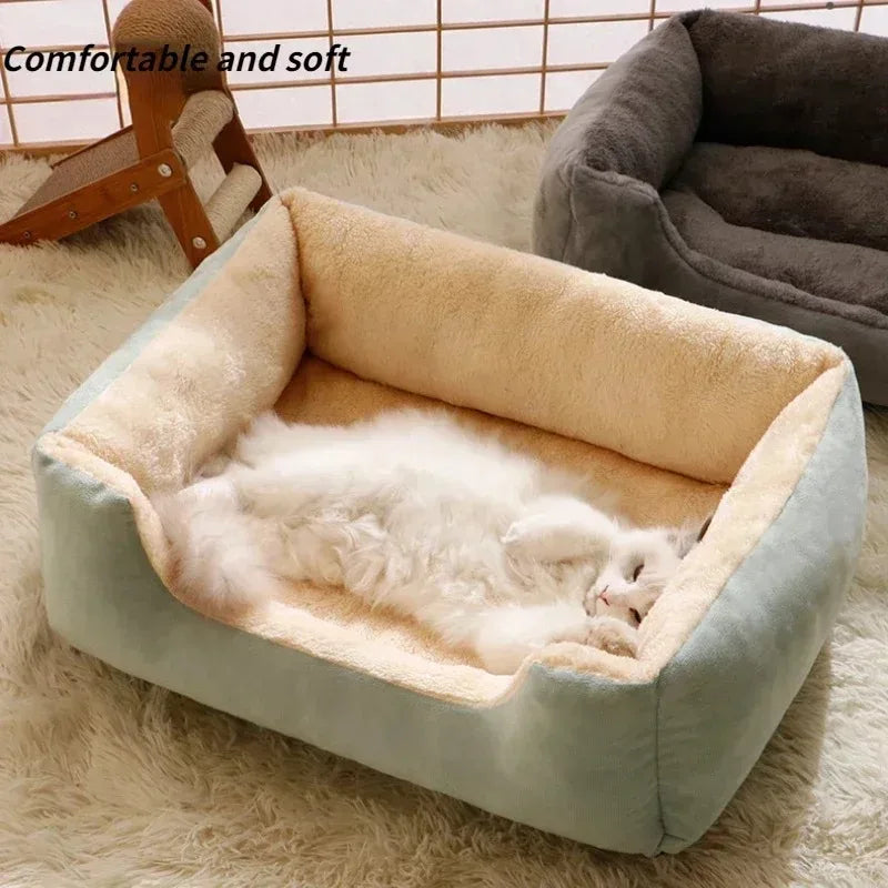 Cama Multiusos JYS Confort: El Refugio Térmico y Ultra Suave para Perros y Gatos.