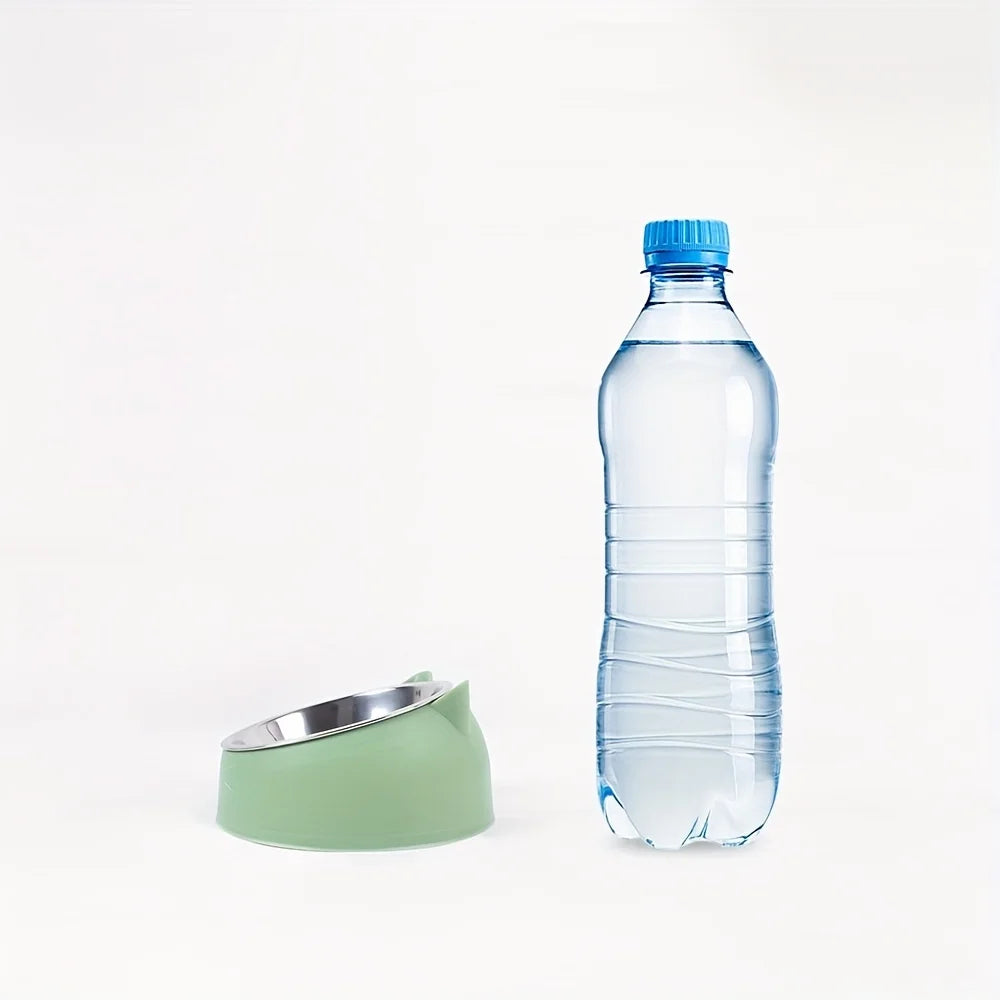 Plato Ergonómico JYS: Comedero Elevado con Protección Cervical para Gatos