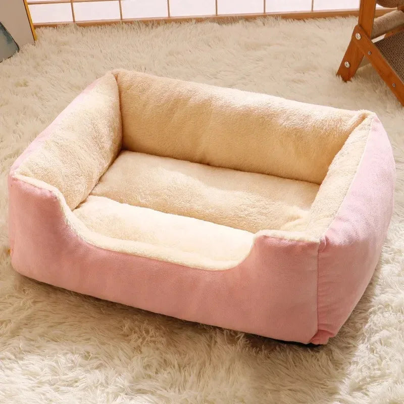 Cama Multiusos JYS Confort: El Refugio Térmico y Ultra Suave para Perros y Gatos.
