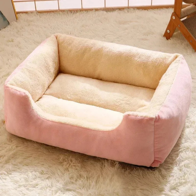Cama Multiusos JYS Confort: El Refugio Térmico y Ultra Suave para Perros y Gatos.